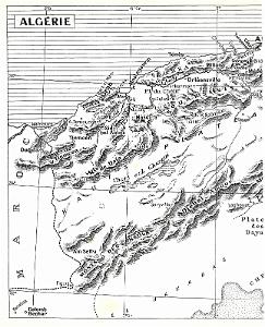 Plan et Reliefs d'Algerie 1